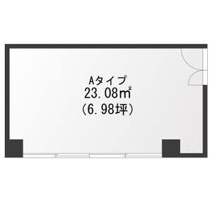 ケービービル 40A(法律関係事務所相談可)号室 間取り図