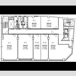 日興ビルヂング 4F 間取り図