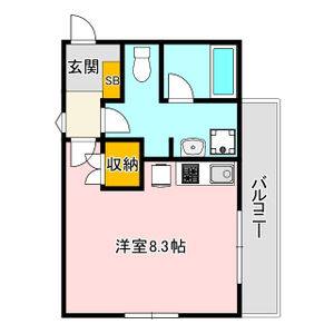 Pre cher(プリシェール)八田 間取り図