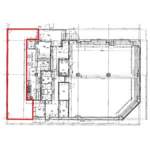 御園ビル 2階B号室 間取り図