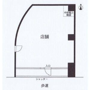 クルマミチdkcビルディング 1階号室 間取り図