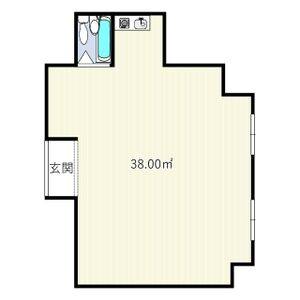 SBS92 2B号室 間取り図