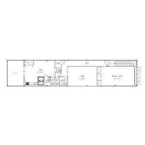 赤坂様店舗2F 2F号室 間取り図