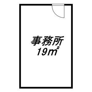 NKビル 2C号室 間取り図