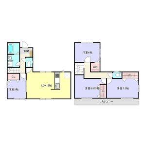 鯉江本町　貸事務所 号室 間取り図