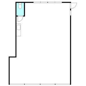昭和波ビル 2F 間取り図