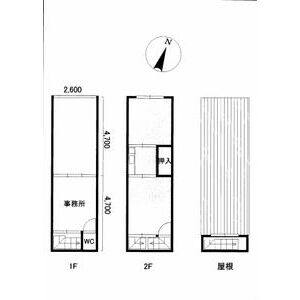 森後町店舗・事務所 号室 間取り図
