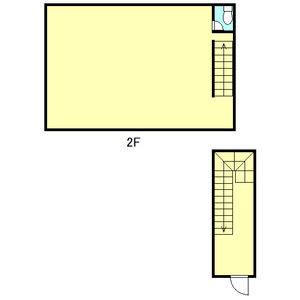 みよし町上貸倉庫 2階号室 間取り図