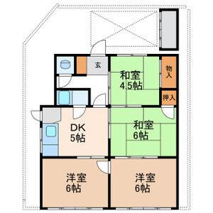 七宝町戸建賃貸(非管理) 号室 間取り図
