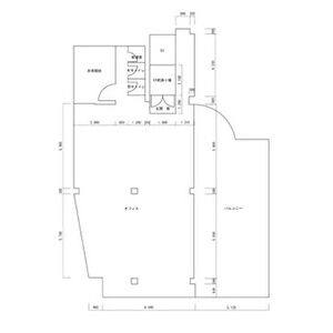SFPビル 3階号室 間取り図