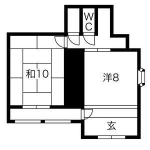 下海老町戸建 間取り図