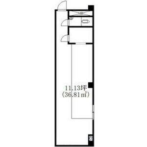 エスペランサ天白 1C号室 間取り図