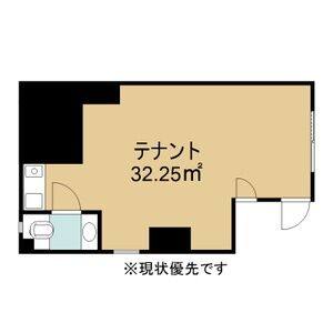 豊田一丁目店舗湯浅ビル 西号室 間取り図
