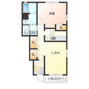 ミッテフリーデⅢ 間取り図