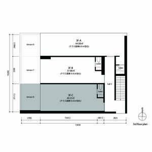 HARVEY TERRACE 覚王山 3F 間取り図