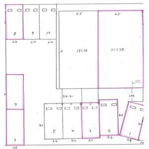 岩崎台3丁目店舗 2号室 間取り図
