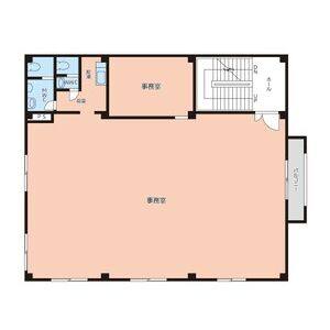 晃芸社ビル 3階号室 間取り図