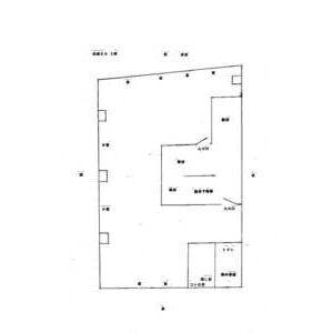 板倉ビル 2F号室 間取り図