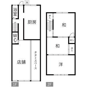 香南テラスハウス 号室 間取り図