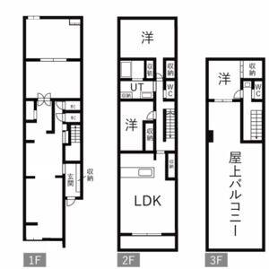 覚王山二丁目物件 号室 間取り図