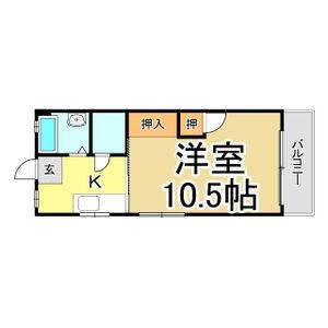 松本マンション 間取り図