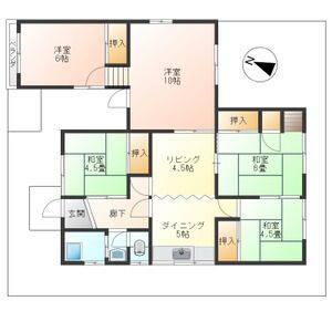 瀬戸市五位塚町戸建 号室 間取り図