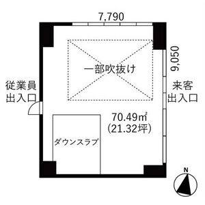 バンベール知立ザ・マーク A号室 間取り図