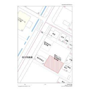牧御堂借地 1号室 間取り図
