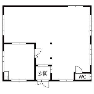 安城市緑町貸店舗 号室 間取り図