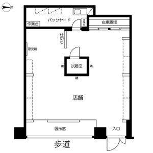 リバーサイドテラス石川橋(店舗) A 間取り図
