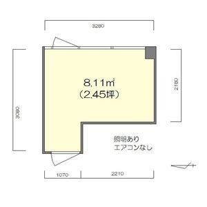 スギナミビル 2E号室 間取り図