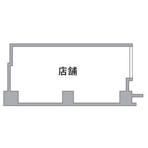 スリーアイランドタワー泉高岳 1号室 間取り図