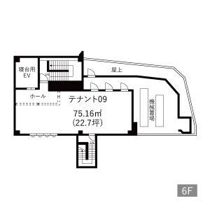 (仮称)八事興正寺メディカルスクエア 02区画号室 間取り図