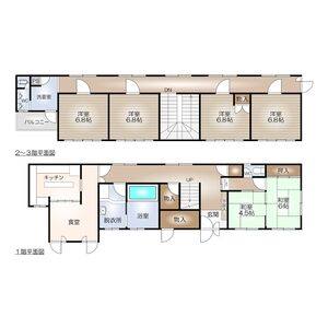 ユニオンハイツ 間取り図