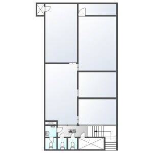 スタシオン本山第2ビル 地下1階号室 間取り図