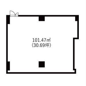 ハウスアベニュー 2F　C 間取り図