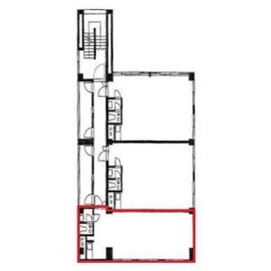 アベニュー中新ビル 間取り図