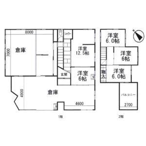 丸野2丁目事務所兼作業所 1棟号室 間取り図