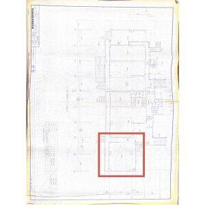 シティコーポ鳩岡 貸店舗事務所 間取り図