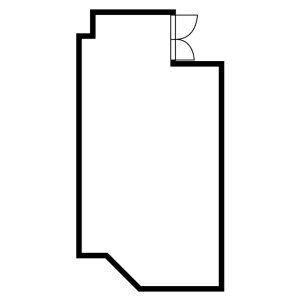 サンシティビル 1F 間取り図