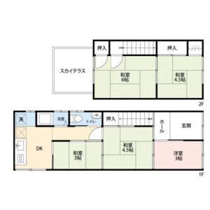 そよ風と緑のプティメゾン 間取り図