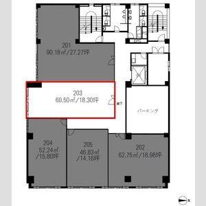 岐阜ステーションビル 間取り図