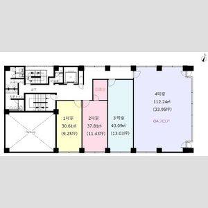 TSUNOKYU名古屋ビル 間取り図