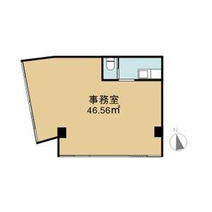 Chambre名駅(シャンブル) 1階号室 間取り図