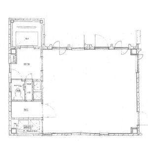 スクエアービル 5階号室 間取り図