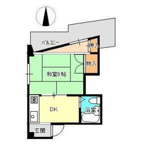 八田さかえビル 4A号室 間取り図