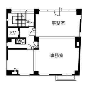 岐阜地裁前ビル 間取り図