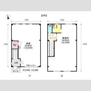 小賀須一丁目628番GIMUCO 号室 間取り図