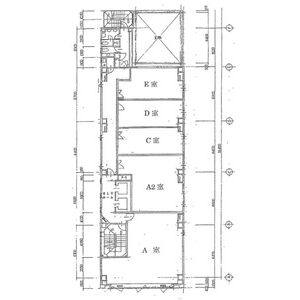 錦アクシスビル 7A号室 間取り図