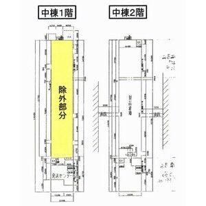 ベルキッチン倉庫　中棟 号室 間取り図